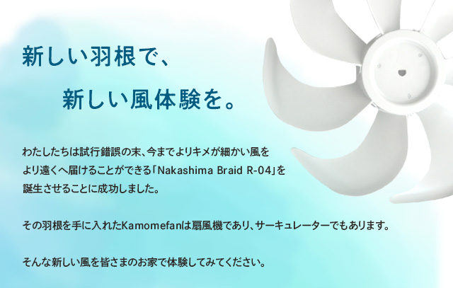 Kamomefan (カモメファン) +c living ホワイト 扇風機 K-F28AYWH【KA