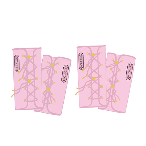 コードレスだから好きなところでケア。