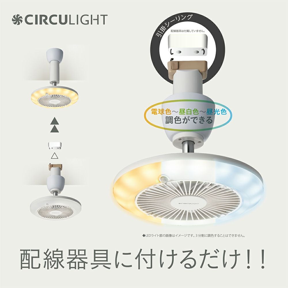 CIRCULIGHT(サーキュライト) 人感センサー付きソケットシリーズ 引掛け
