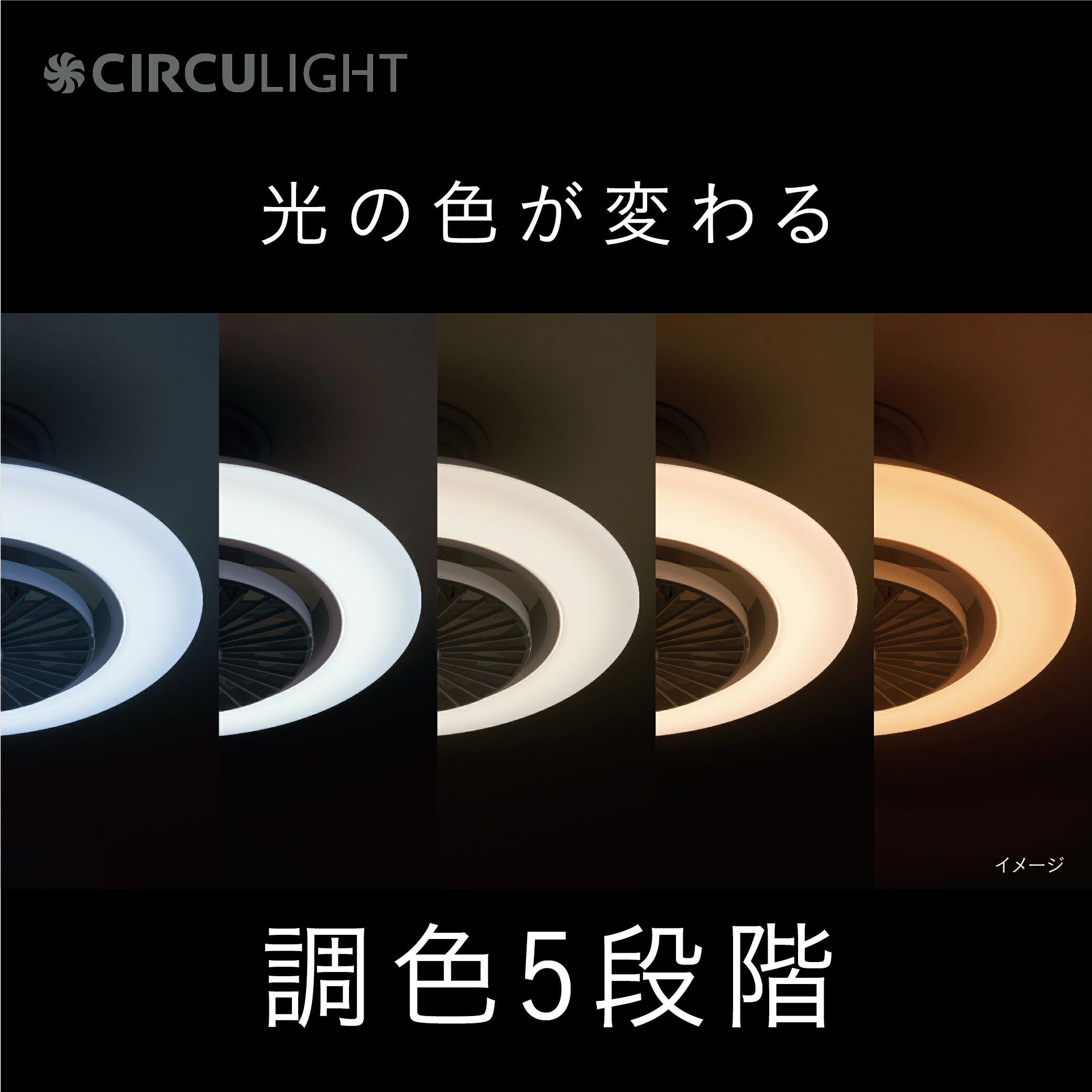 ドウシシャ CIRCULIGHT EZシリーズスイング6 畳 CIRCULIGHT EZシリーズ スイングモデル 調光調色 6畳タイプ ライト
