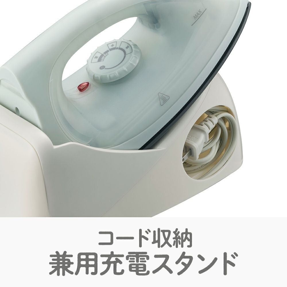 コードレススチームアイロン DCA-2501GR【KA】 | DOSHISHA Marche