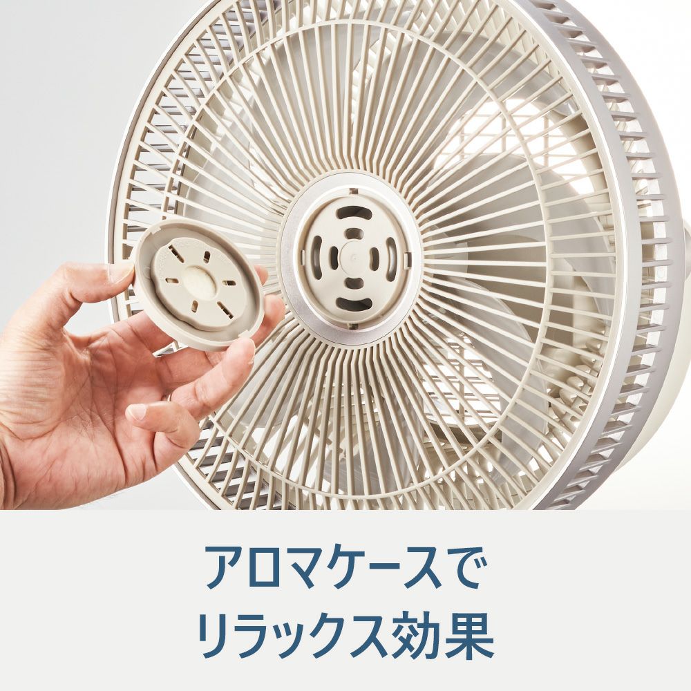 Kamomefan (カモメファン) +c move ベージュ 扇風機 K-F23AYBE【KA