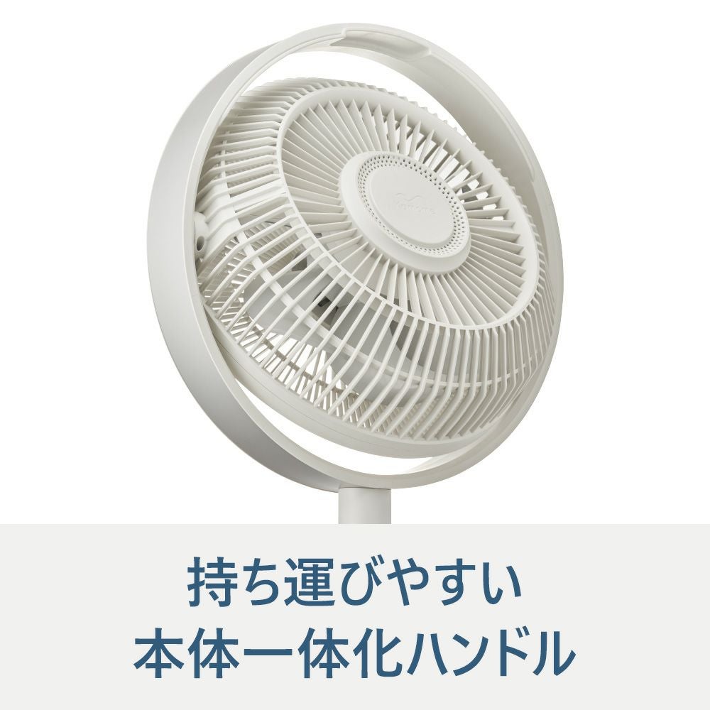 Kamomefan (カモメファン) +c living ホワイト 扇風機 K-F28AYWH【KA