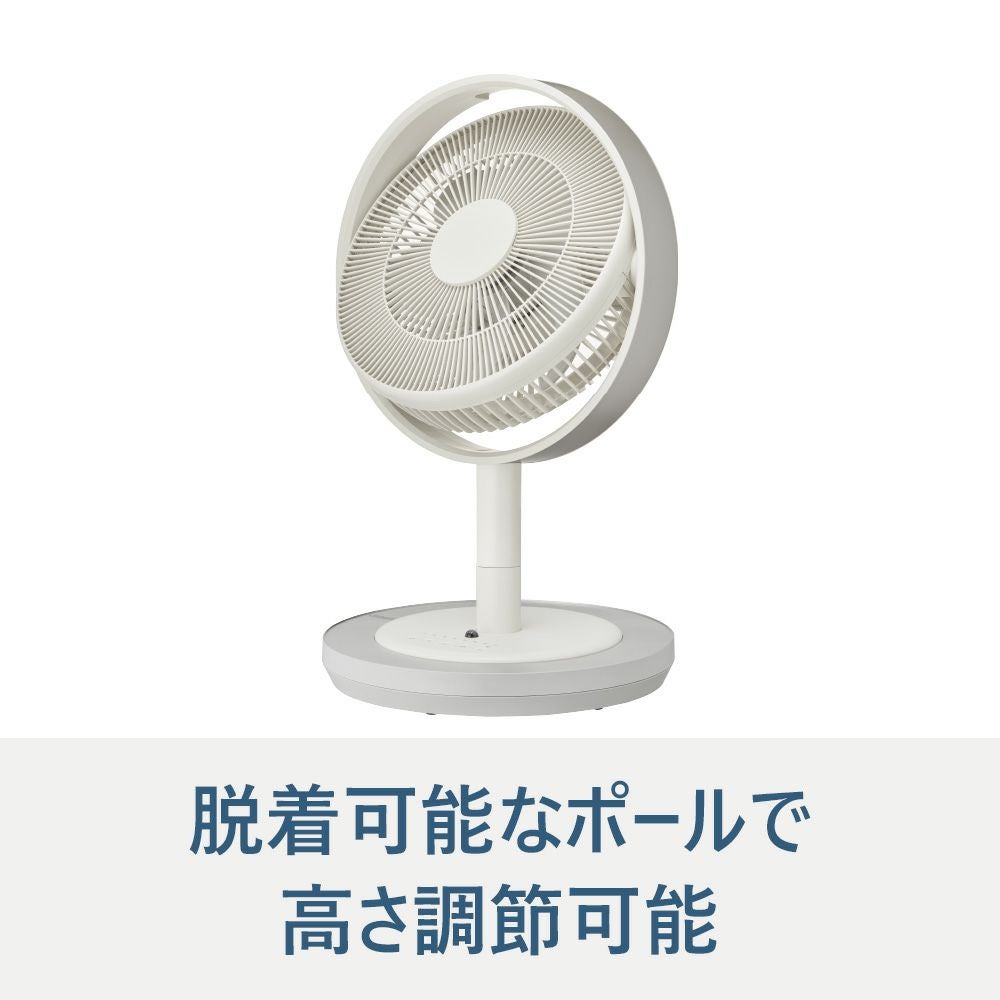 Kamomefan (カモメファン) +c living グレー 扇風機 K-F28AYGY【KA