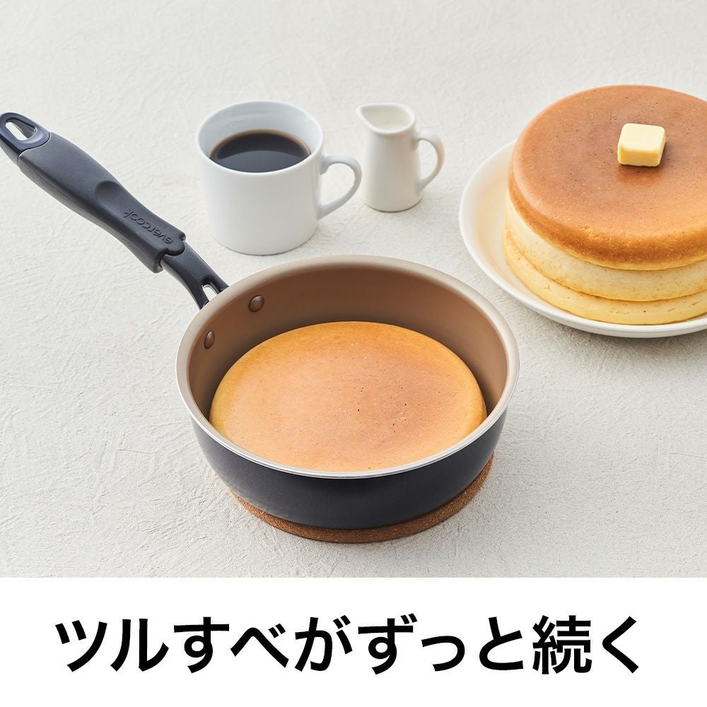 evercook(エバークック) ガス火専用 軽量 フライパン 18cm 深型