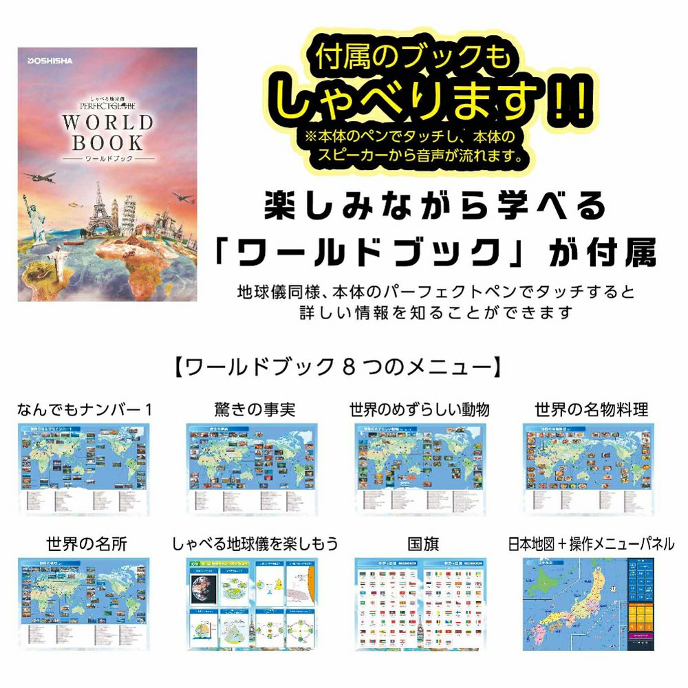 しゃべる地球儀 PERFECT GLOBE X (パーフェクトグローブ テン) PG-X23