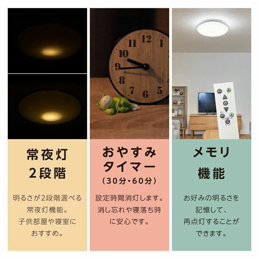 ◇大決算◇LuminousLED(ルミナス) 停電検知 クリア枠 LEDシーリング