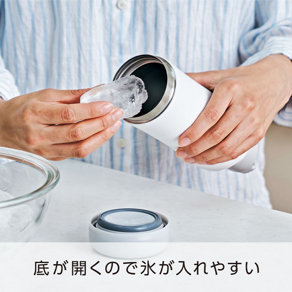 sokomo そこまで洗えるボトル800ml ホワイト SAMB800WH 【HO