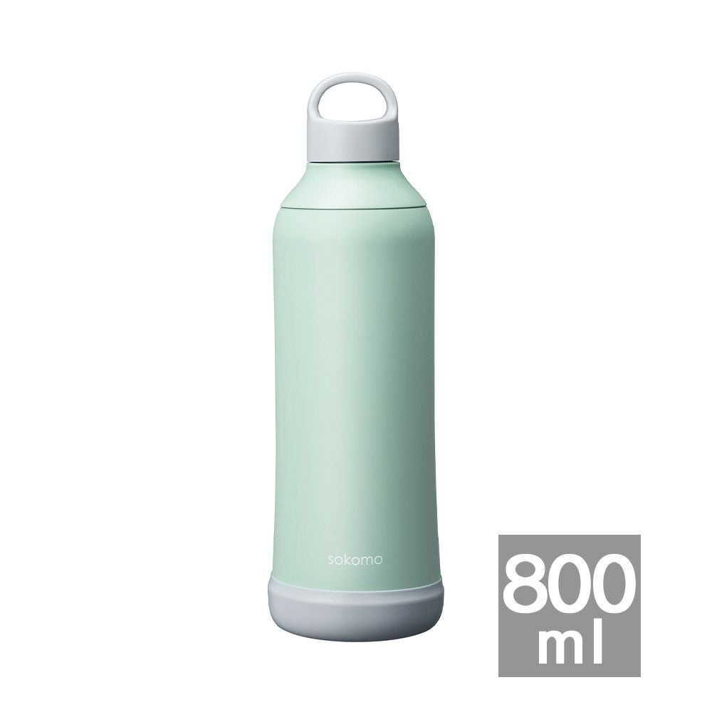 sokomo そこまで洗えるボトル800ml ブルー SAMB800BL 【HO