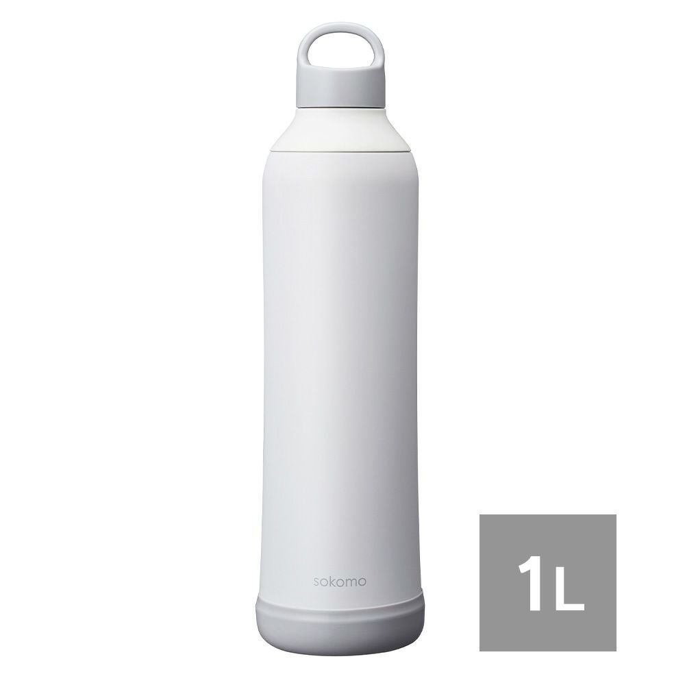 sokomo そこまで洗えるボトル1.0L ホワイト SAMB1.0WH 【HO