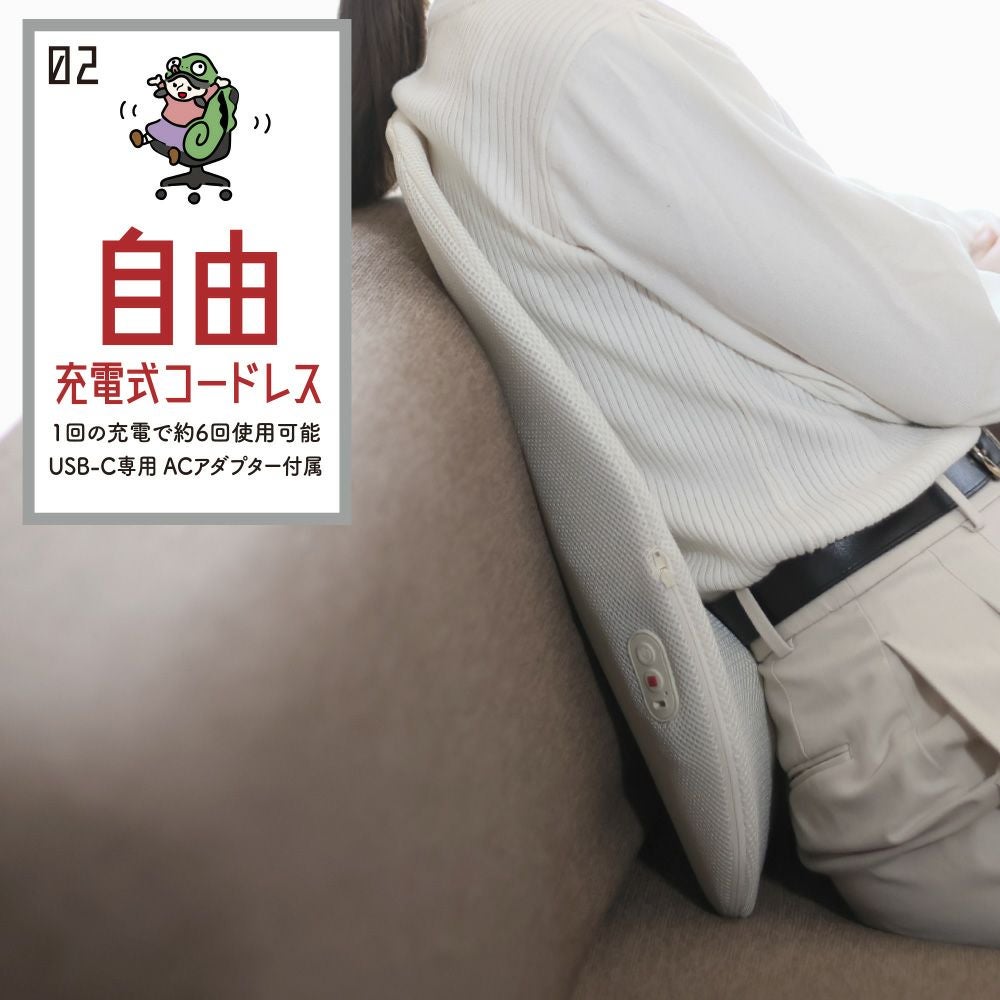 実はこっそりマッサージしてるんです。グレー KSM-2401GY 【KA