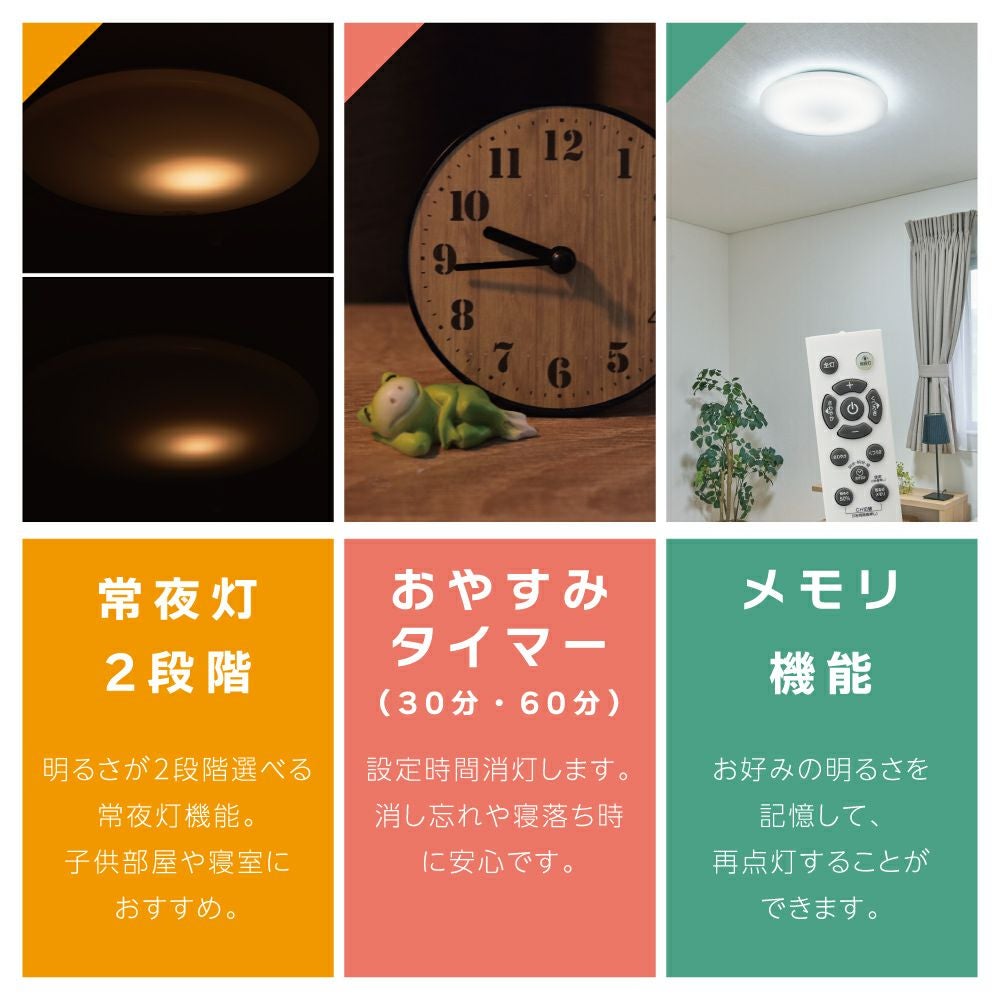 5年保証】LuminousLED(ルミナス) LEDシーリングライト ～6畳用 調光調