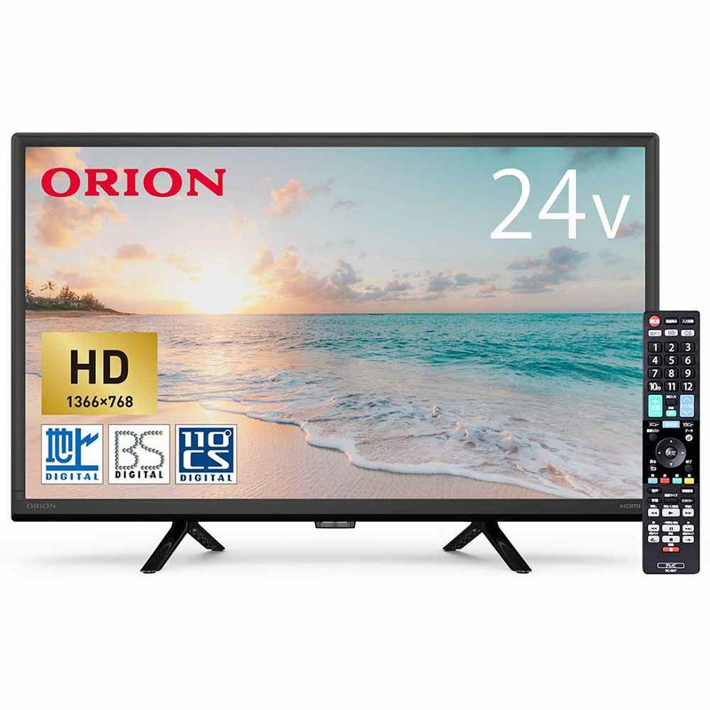 ORION(オリオン) 液晶テレビ 24v型 チューナー内蔵（地上・BS・CS対応 