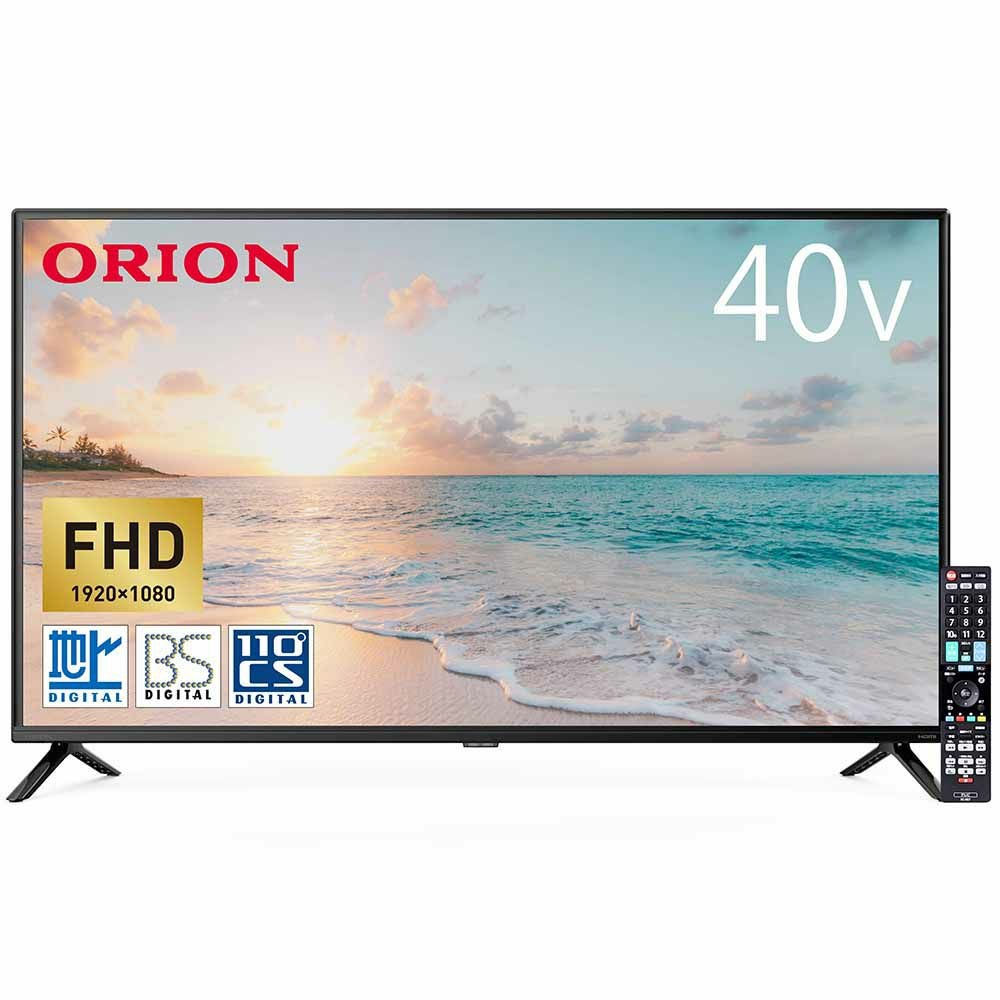 ORION(オリオン) 液晶テレビ 40v型 チューナー内蔵（地上・BS・CS対応