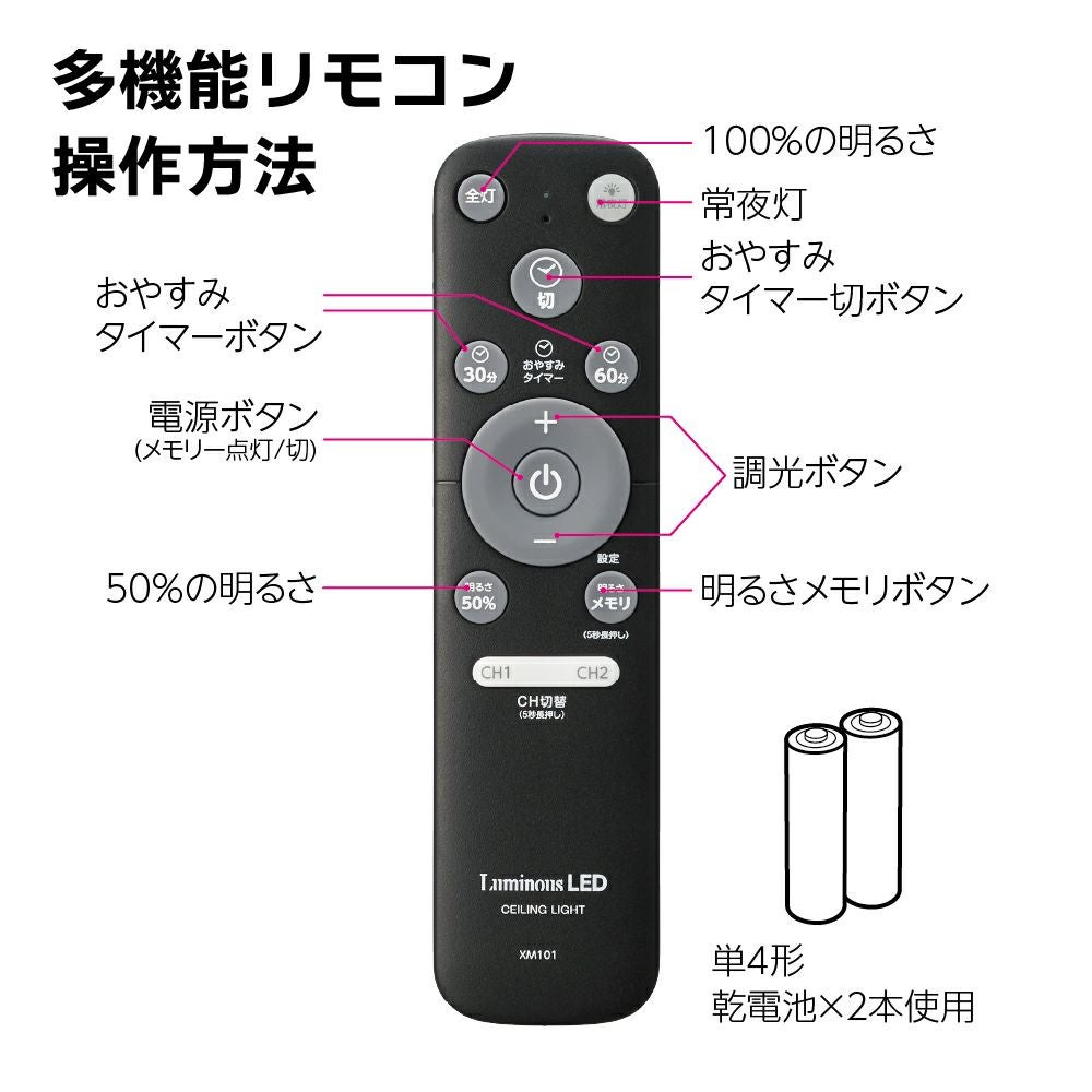 26インチ  6段変速　LEDリモコンライト　ブルー／ブラック　美品 Amazon.co.jp: SHZシーリングライト 照明リモコン OCR-LEDR4