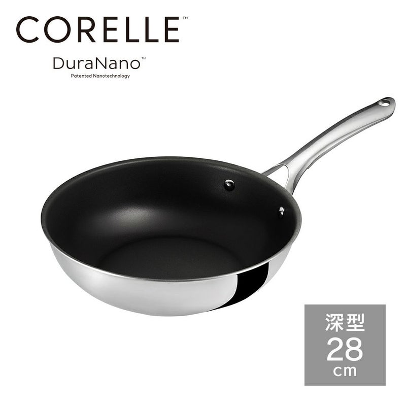 CORELLE(コレール) IH対応 ウォックパン 28cm CSWP28SV【HO 