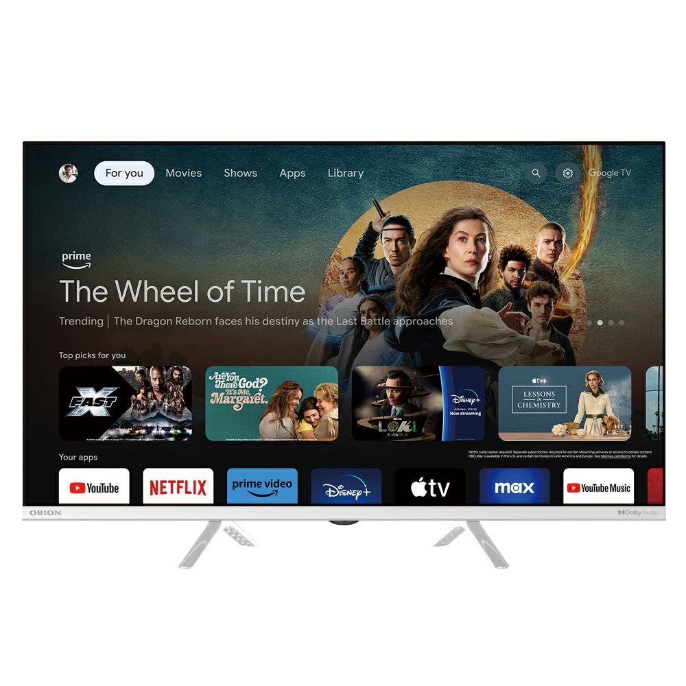 ORION(オリオン) GoogleTV搭載 スマートテレビ ホワイト 32v型