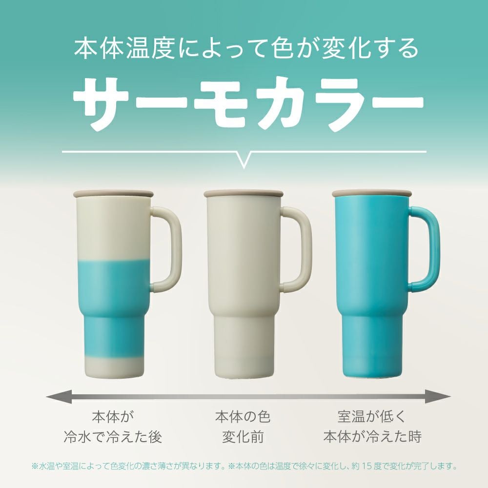 ◇大決算◇Korobaan (コロバーン) サーモカラー加湿器 アイボリー KWA