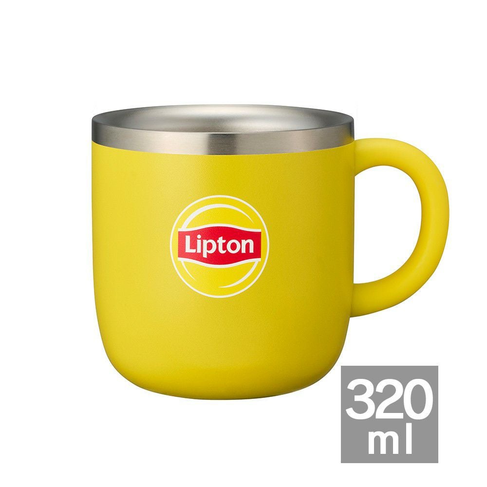 ON℃ZONE(オンドゾーン) 白湯専科 マグカップ リプトン 320ml イエロー