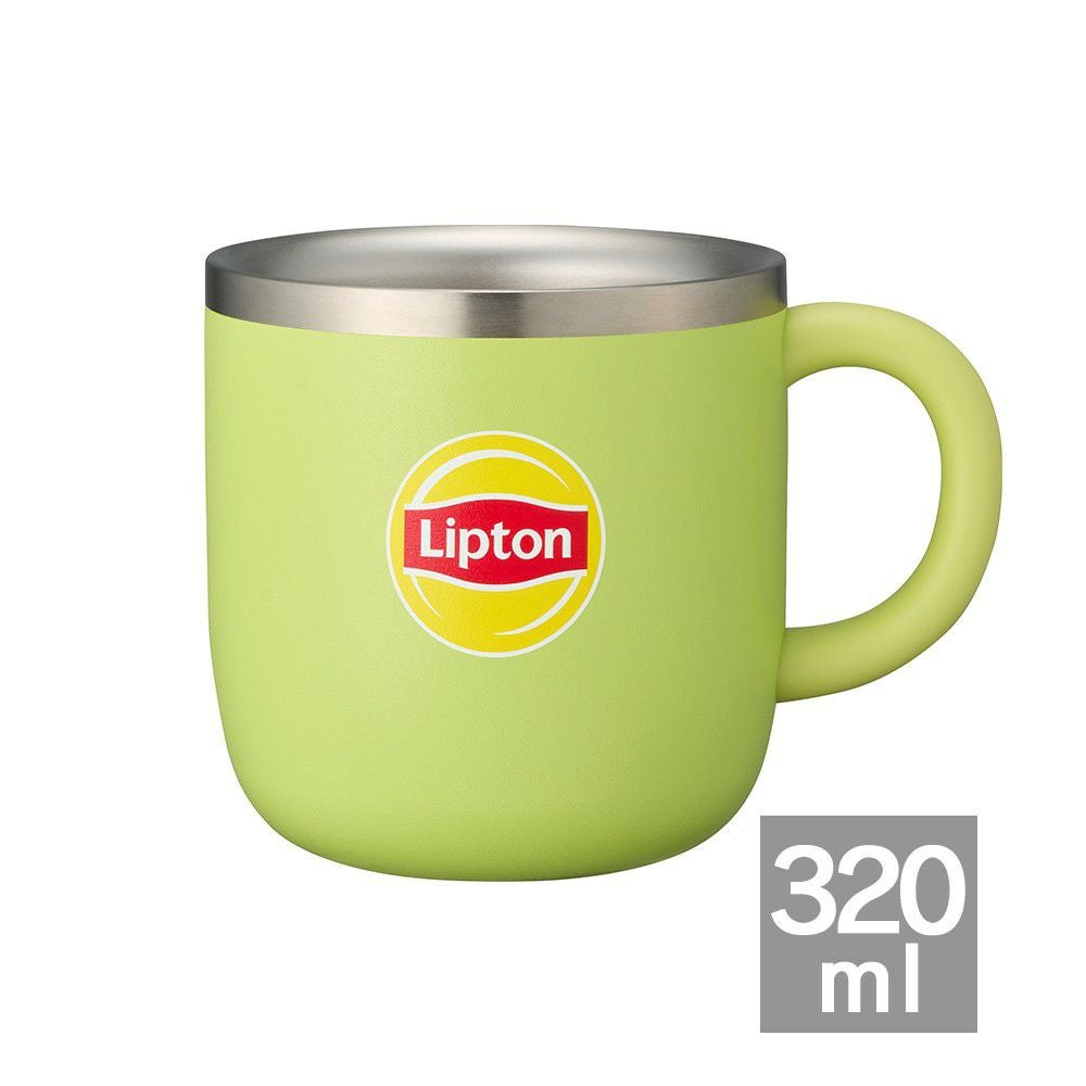 ON℃ZONE(オンドゾーン) 白湯専科 マグカップ リプトン 320ml グリーン