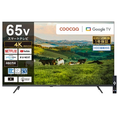 ORION(オリオン)GoogleTV搭載 チューナーレステレビ 55v型 4K対応 