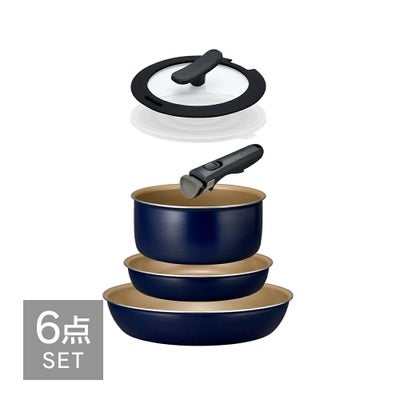 evercook fit (エバークック フィット) ガス火専用 着脱式 フライパン 