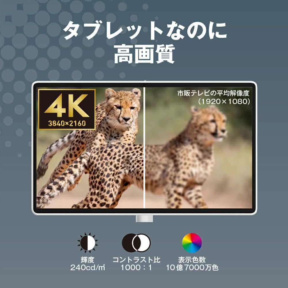 ドでかPad 27インチ 移動式モニター Andoroid タブレット 大画面 KFD