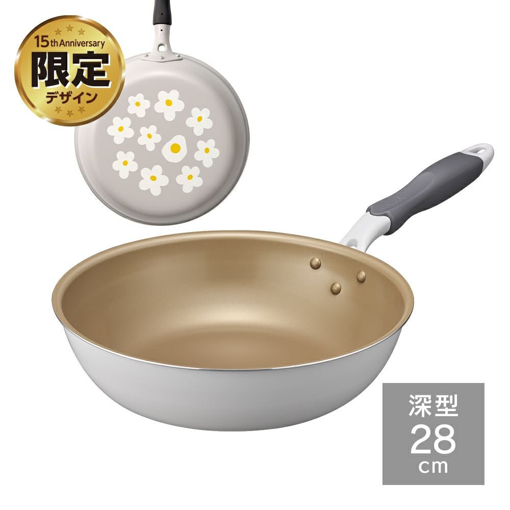 evercook α (エバークック アルファ) IH対応 フライパン 28cm 深型