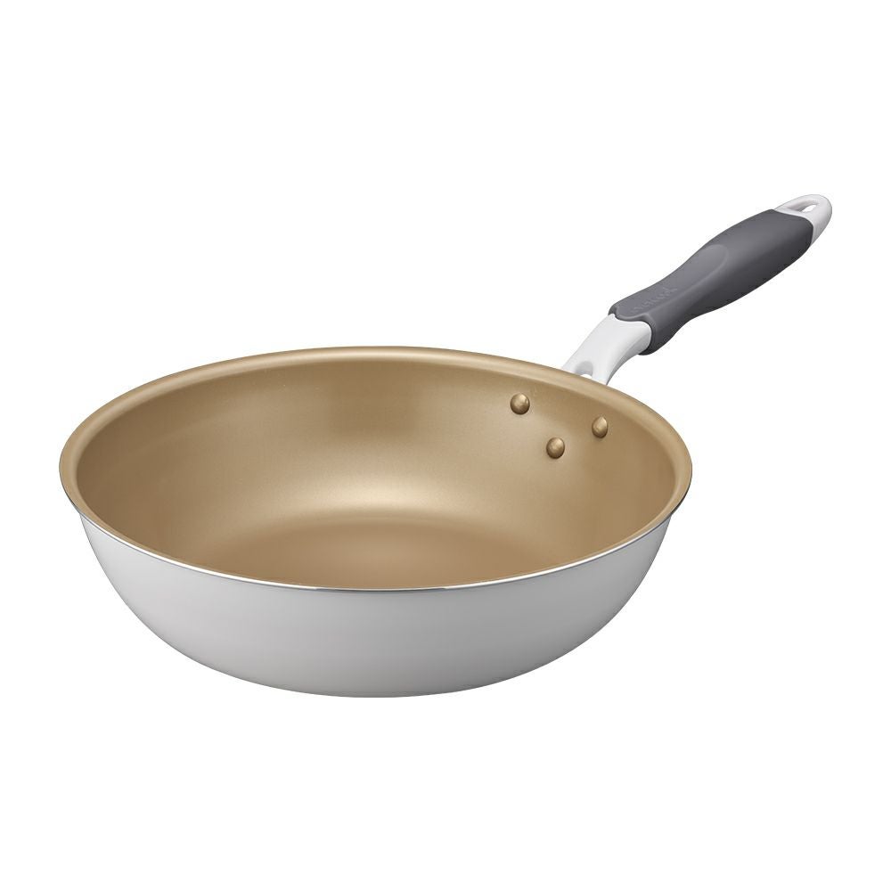 限定色】 evercook(エバークック) ガス火専用 軽量 フライパン 28cm 深
