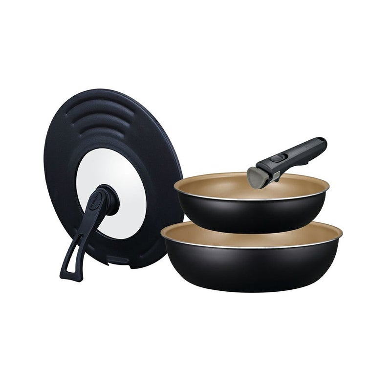 evercook fit (エバークック フィット) IH対応 着脱式 フライパン 