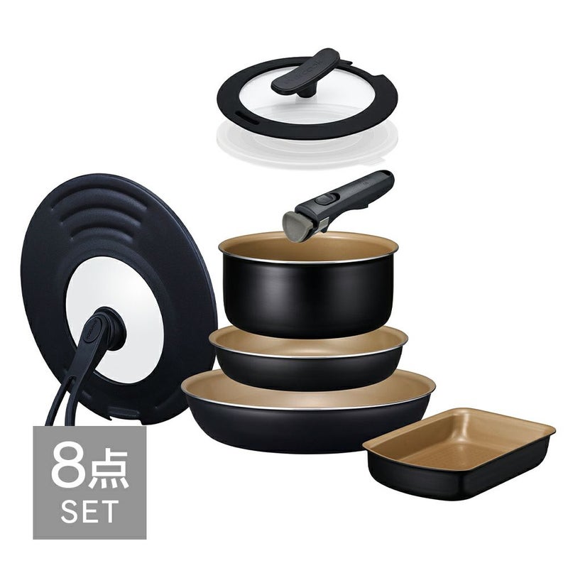 evercook fit (エバークック フィット) IH対応 着脱式 フライパン 