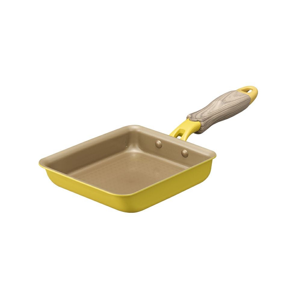 限定色】evercook(エバークック) IH対応 玉子焼き フライパン 13×18cm