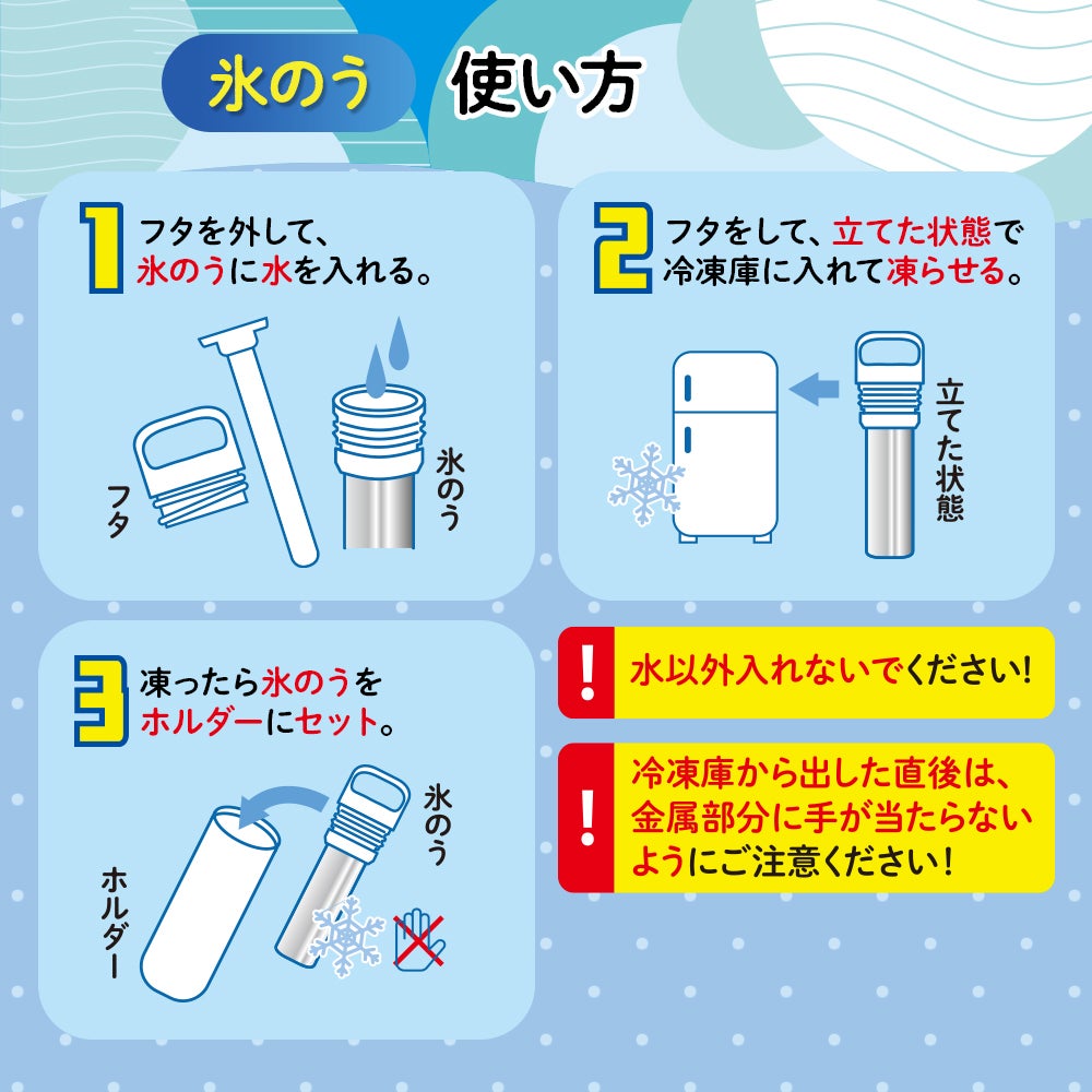 ゴリラの冷棒 サックス 氷のう ボトル アイスパック GRHB7SA【HO