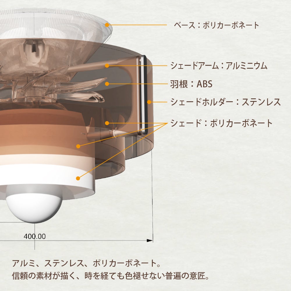CIRCULIGHT(サーキュライト) HELIX(ヘリックス) DCC-B25LE 【SH