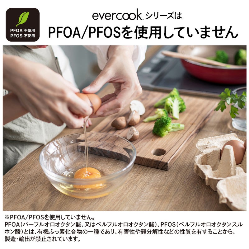 evercook fit (エバークック フィット) IH対応 着脱式 ポット 18cm 