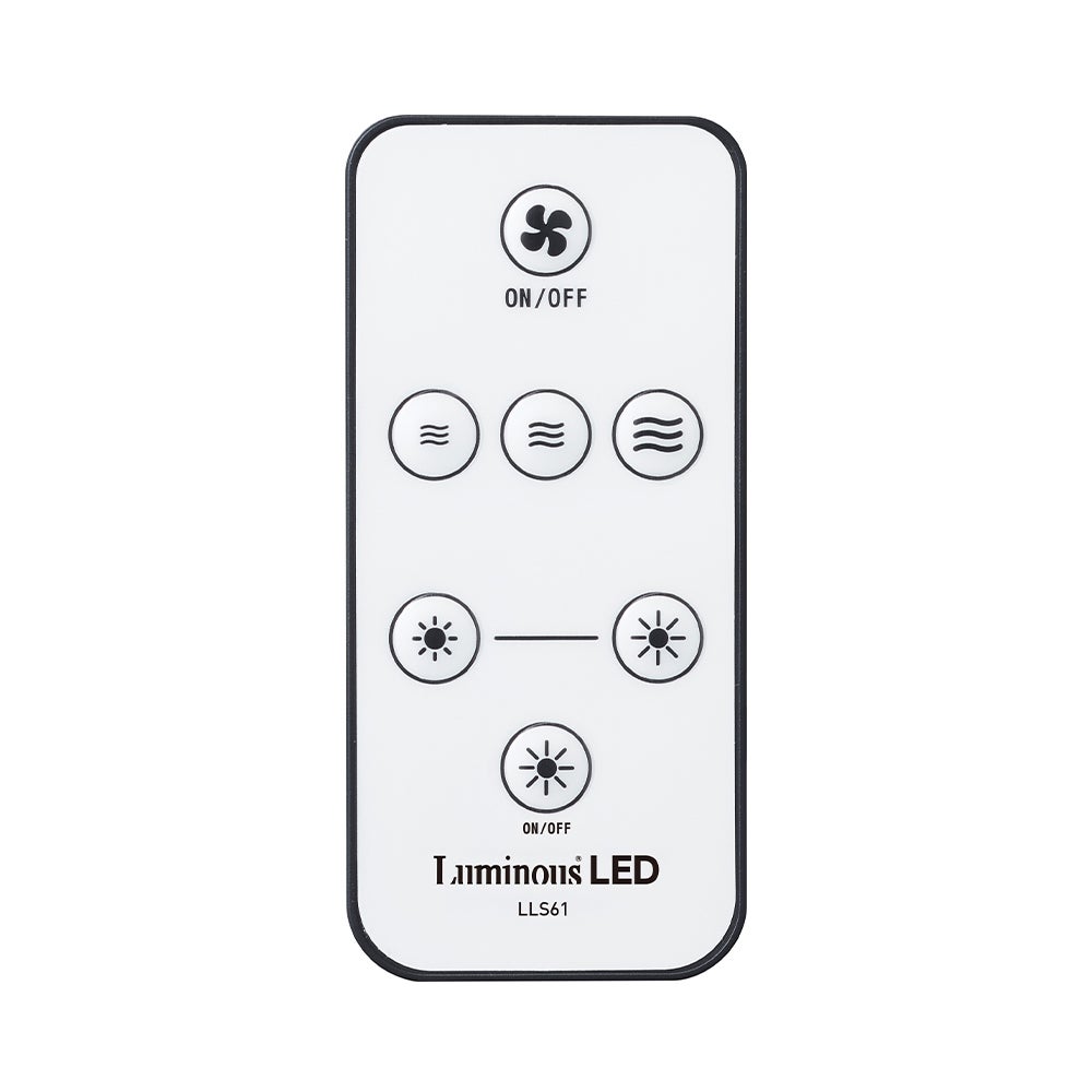 LuminousLED(ルミナスLED) ファン用 リモコン LLS61 1005588【SHP