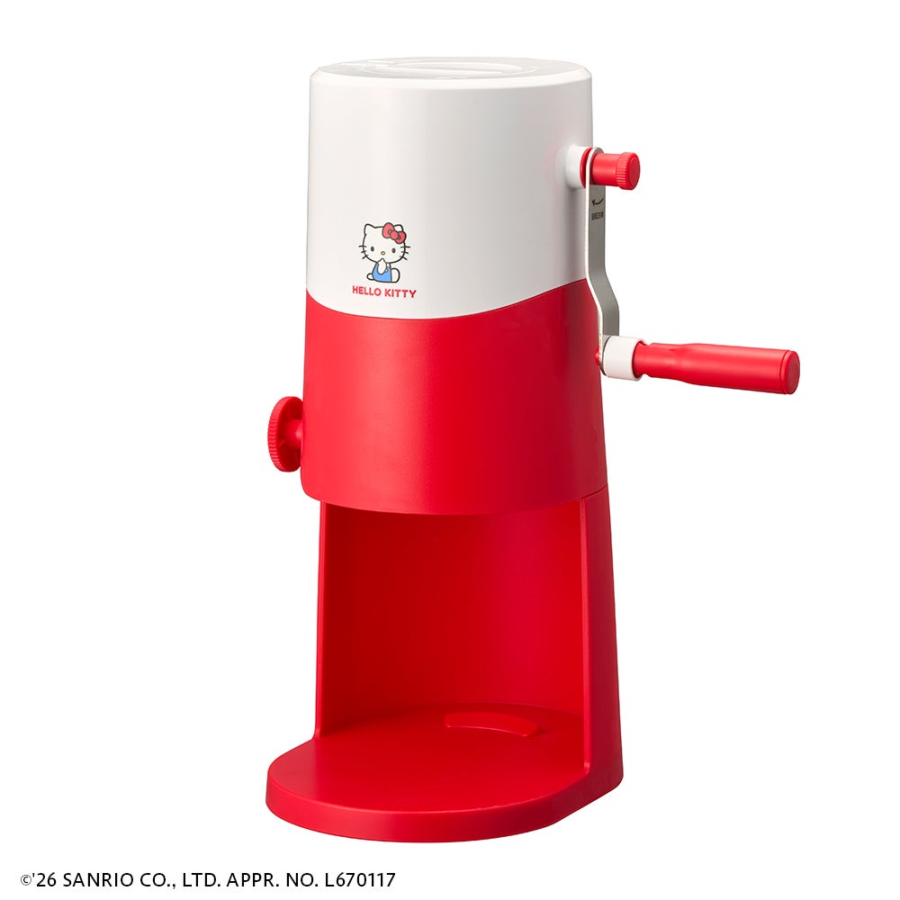 手動ふわふわとろ雪かき氷器 ハローキティ サンリオ IS-TY-B5KT【HO