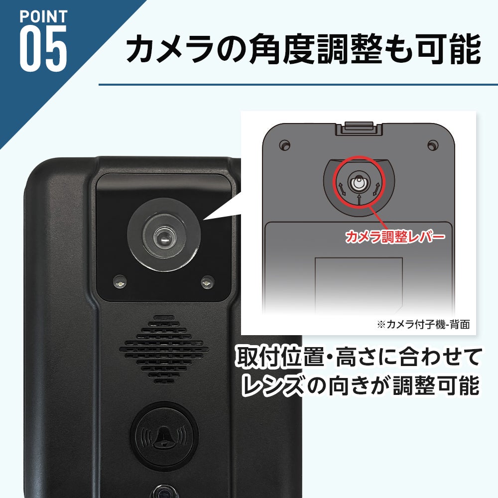 ワイヤレステレビドアホン ドウシシャ 簡単取り付け 工事不要 DDPH-1