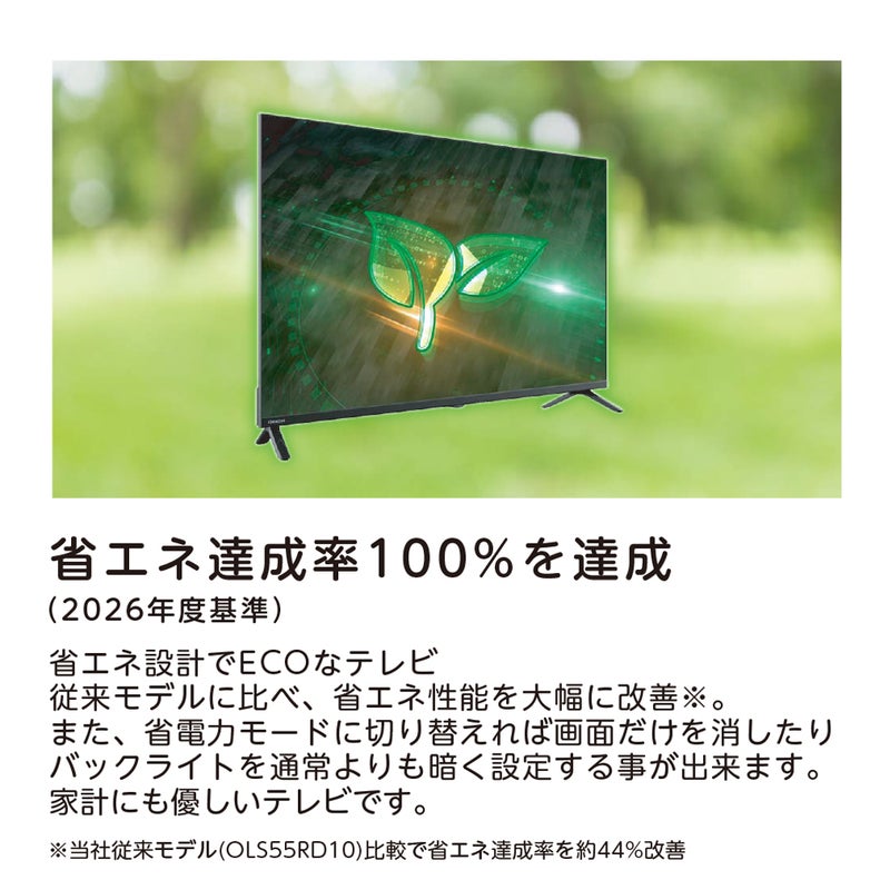 ORION(オリオン) GoogleTV搭載 チューナー内蔵（地上・BS・CS対応 