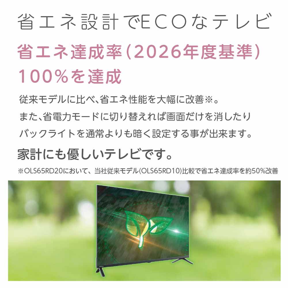 ORION(オリオン) GoogleTV搭載 チューナー内蔵（地上波・BS・CS対応